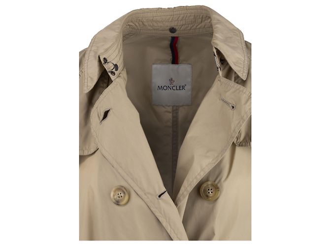 Trench Coat Moncler Bege - vista 3