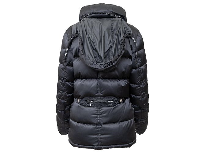 Giacca in Piumino Sonia Rykiel con Zip Nero - vista 3