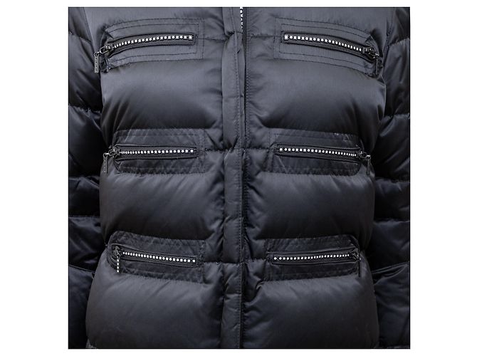 Giacca in Piumino Sonia Rykiel con Zip Nero - vista 4