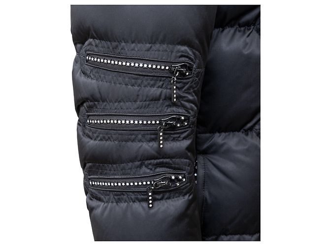 Giacca in Piumino Sonia Rykiel con Zip Nero - vista 8