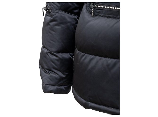 Giacca in Piumino Sonia Rykiel con Zip Nero - vista 9