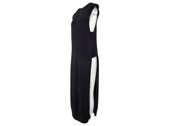 Vestido de lana Alexander Wang Negro - vista 3