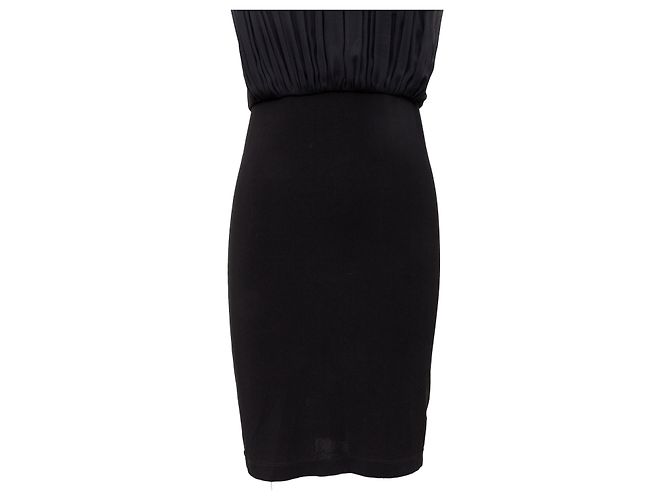 Plisseekleid Alice + Olivia Schwarz - Ansicht 4