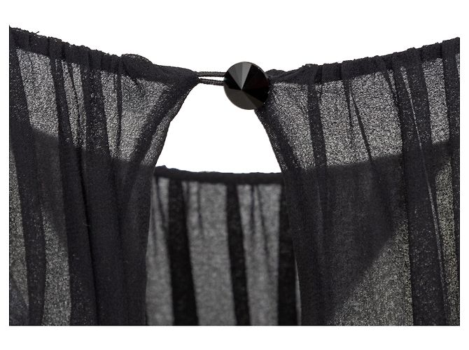 Plisseekleid Alice + Olivia Schwarz - Ansicht 5