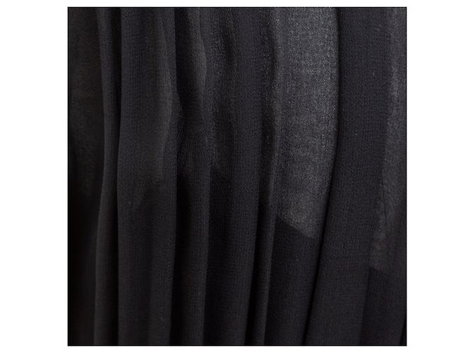 Plisseekleid Alice + Olivia Schwarz - Ansicht 7