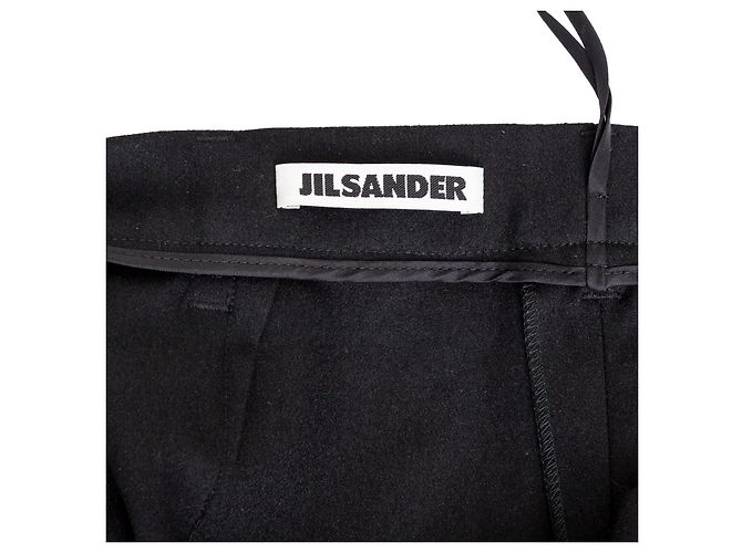 Pantaloni sartoriali Jil Sander Nero - vista 12