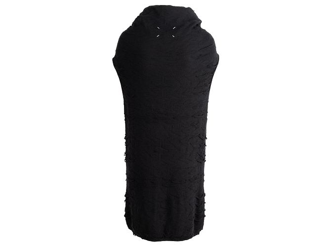 Maison Martin Margiela Maison Margiela Kleid aus schwarzer Wolle - Ansicht 2