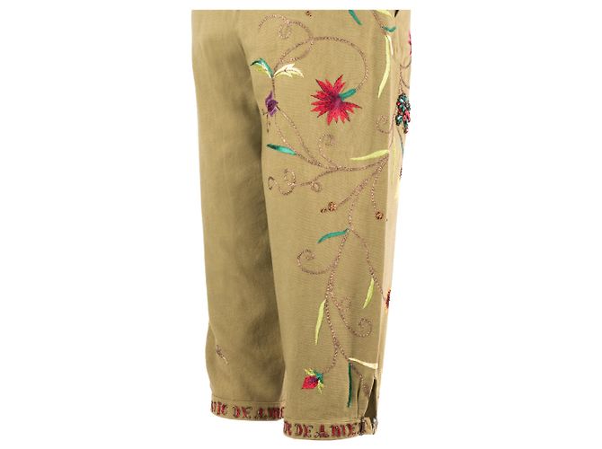 Autre Marque Pantaloni Amen "Tirolesi" Verde - vista 3