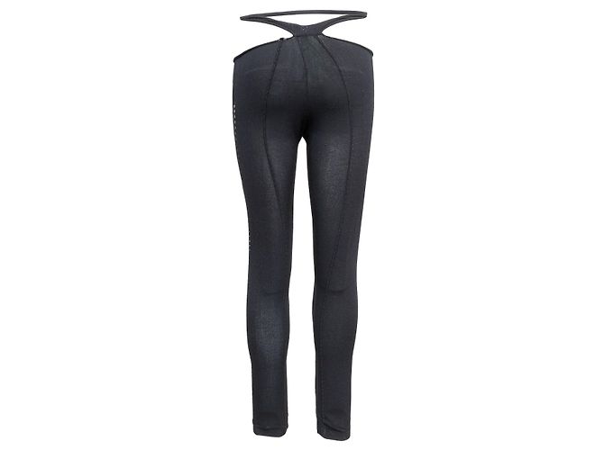 Autre Marque Leggings Amen Cut Out Preto - vista 3