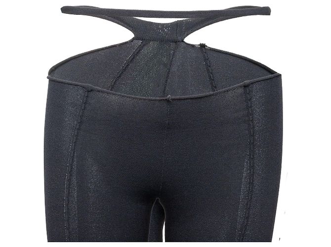 Autre Marque Leggings Amen Cut Out Preto - vista 4