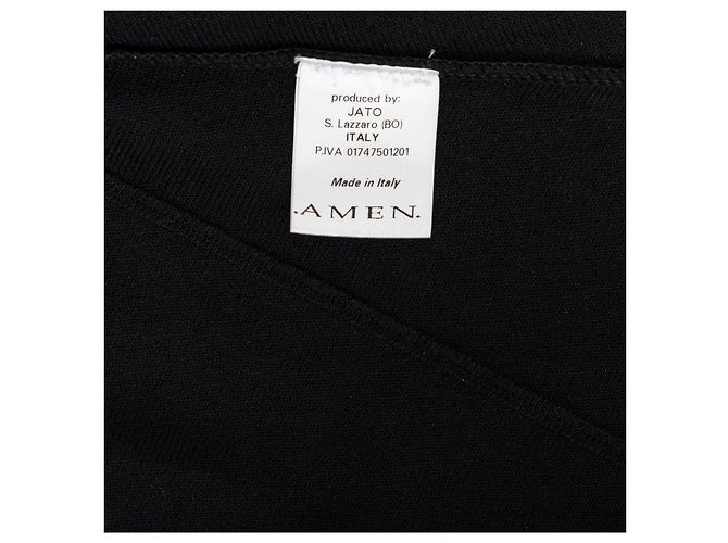 Autre Marque Leggings Amen Cut Out Preto - vista 8