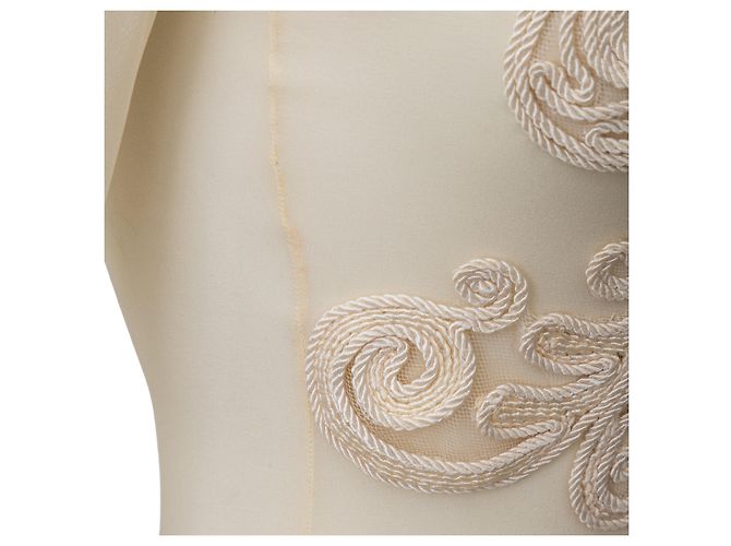 Autre Marque Body ricamato Collection Privée Crudo - vista 4