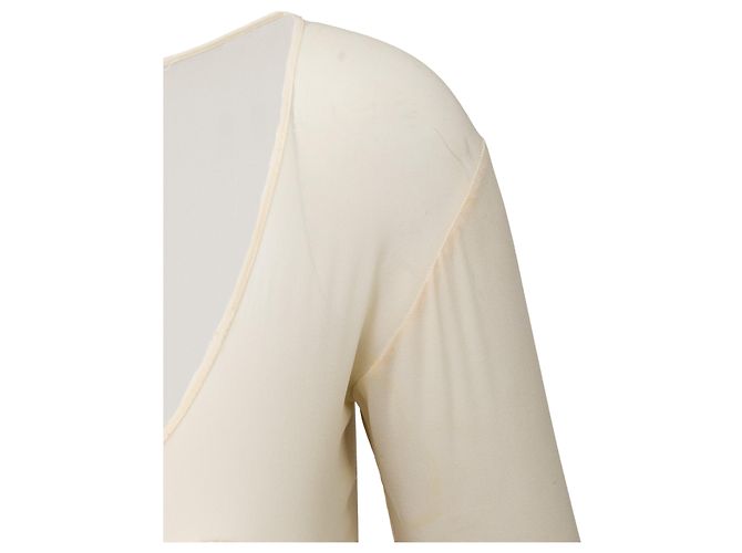 Autre Marque Body ricamato Collection Privée Crudo - vista 5