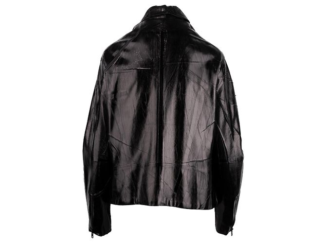 Autre Marque Diliborio Jacke Schwarz mit Medaillen Polyurethan - Ansicht 2