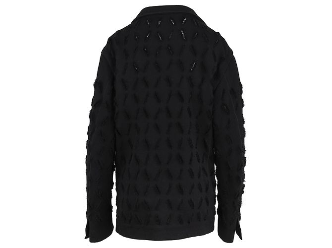Autre Marque Diliborio Blazer Jacke aus Schwarzer Baumwolle - Ansicht 2