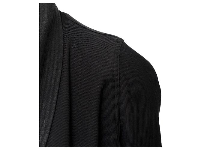 Rick Owens Asymmetrische Jacke Schwarz - Ansicht 4