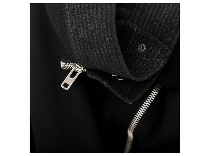 Rick Owens Asymmetrische Jacke Schwarz - Ansicht 5