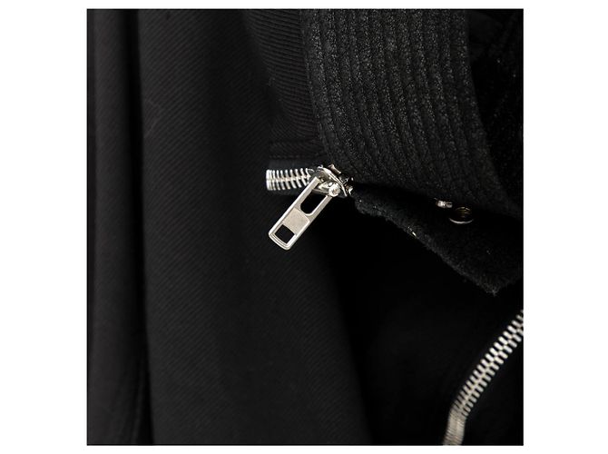 Rick Owens Asymmetrische Jacke Schwarz - Ansicht 6