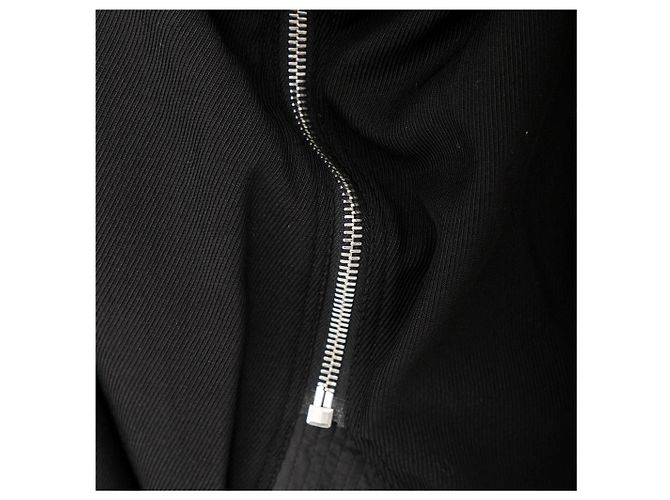 Rick Owens Asymmetrische Jacke Schwarz - Ansicht 7