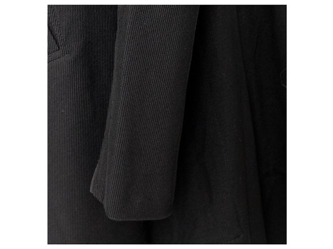Rick Owens Asymmetrische Jacke Schwarz - Ansicht 8