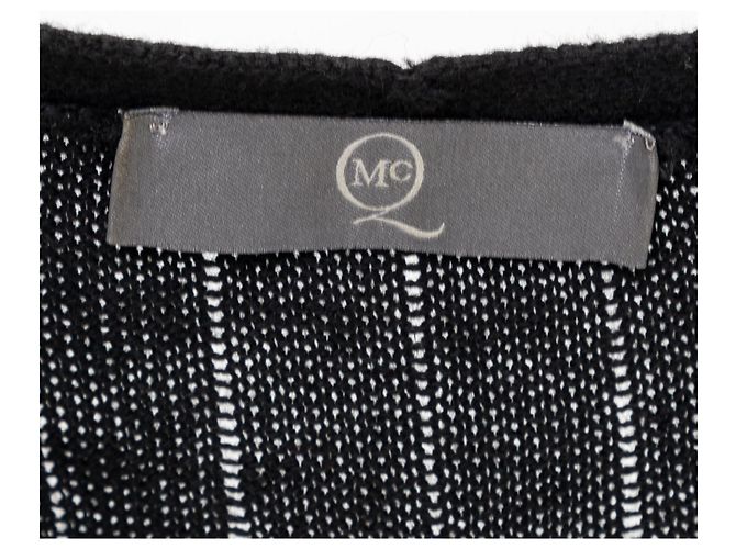 T-shirt Destroyed Alexander McQueen Preto - vista 11