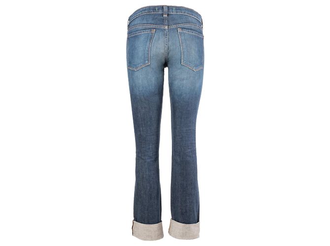 J Brand Slaker Slim Fit Jeans Blau Baumwolle - Ansicht 2