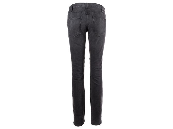Autre Marque Current/Elliott Slim Fit Panel Jeans Schwarz - Ansicht 2