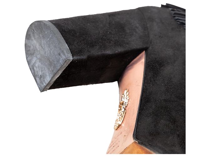 Botas con flecos Aquazzura Negro - vista 10