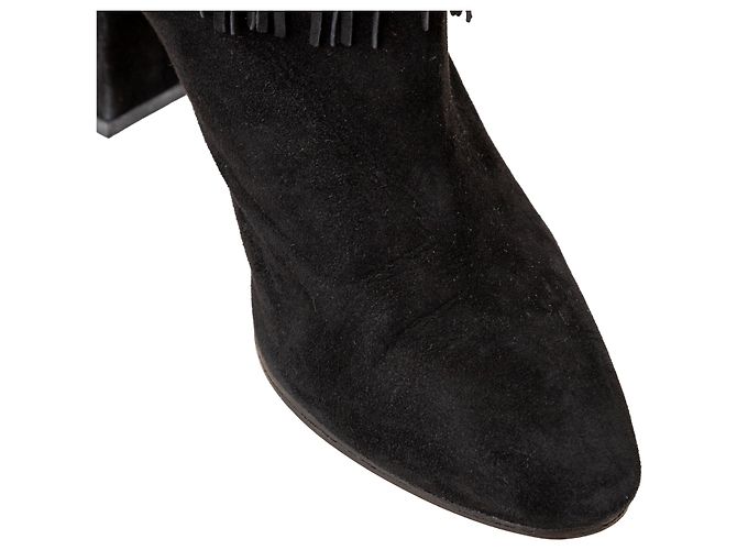 Botas con flecos Aquazzura Negro - vista 9