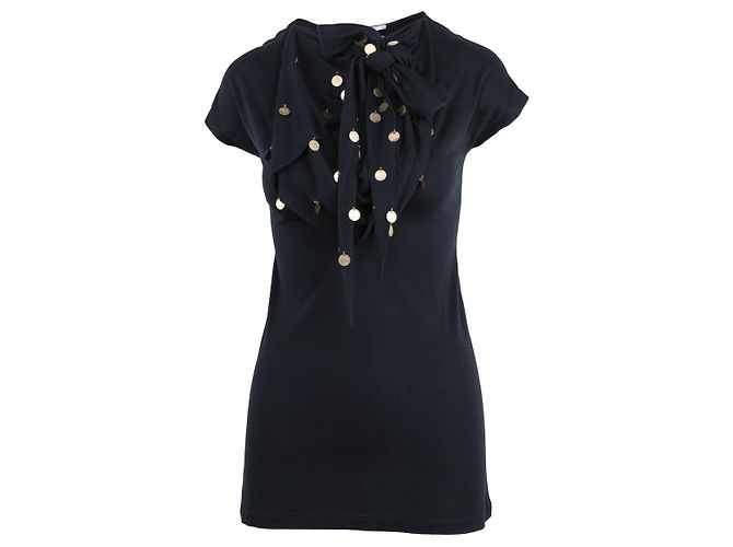 Givenchy Sequined T-Shirt Black - view 2