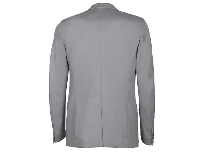 Autre Marque Blazer leve de techno-jersey cinzento Cinza - vista 2