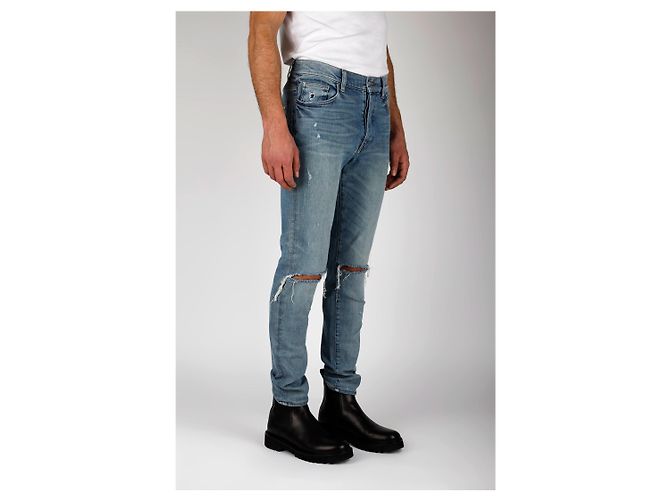 Amiri Broken Jeans Blau - Ansicht 2