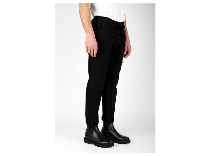 Off White Off-White Main Label Jeans Schwarz - Ansicht 2