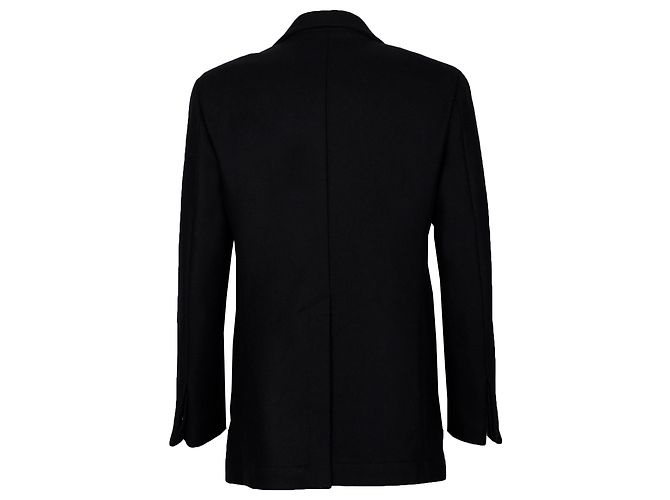 Autre Marque Éclectic Peacoat Schwarz Wolle - Ansicht 2