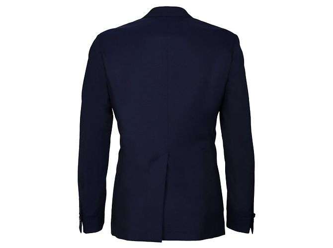 Autre Marque Leichter blauer Wollblazer - Ansicht 2