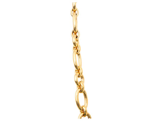 Chanel Halskette mit Medaillon Golden - Ansicht 7