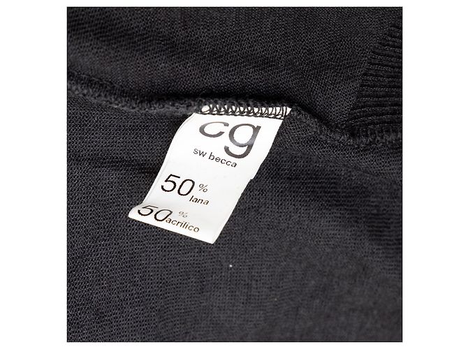 Autre Marque Cora Groppo offene Strickjacke Schwarz - Ansicht 11