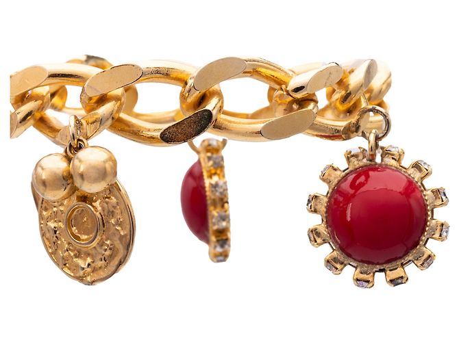 Autre Marque Collection Privée Armband mit roten Anhängern - Ansicht 2