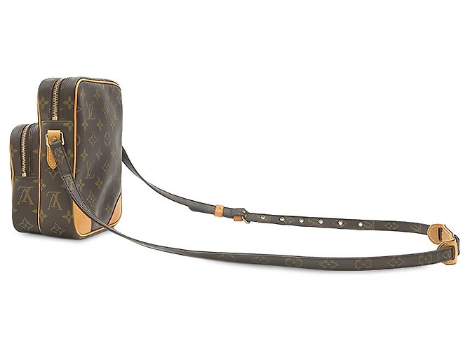 Bolso bandolera Louis Vuitton Monogram Amazone Marrón Castaño - vista 2