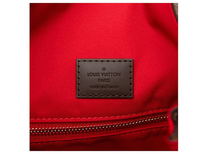 Louis Vuitton Damier Ebene Graceful PM Schultertasche Braun - Ansicht 5