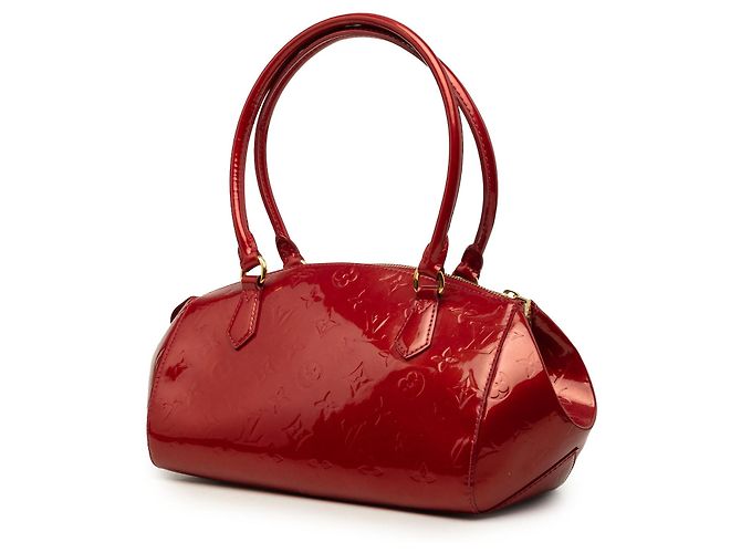 Louis Vuitton Monogram Vernis Sherwood PM Schultertasche rot - Ansicht 2