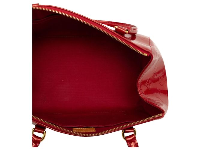 Louis Vuitton Monogram Vernis Sherwood PM Schultertasche rot - Ansicht 4