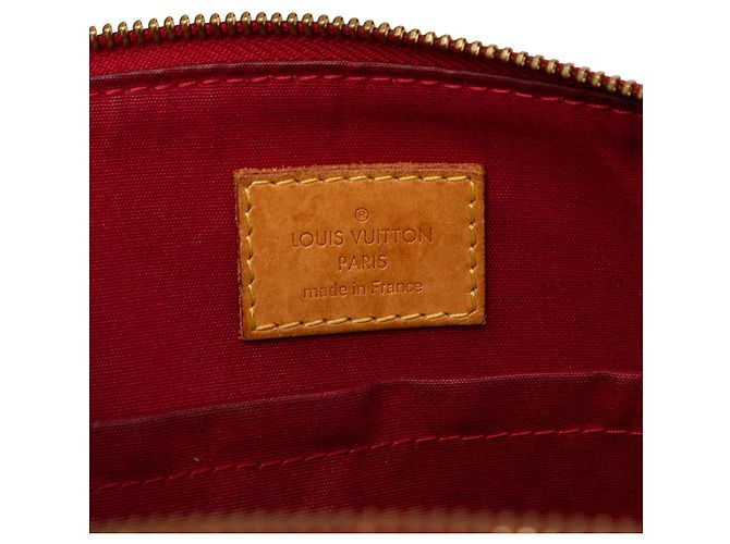 Louis Vuitton Monogram Vernis Sherwood PM Schultertasche rot - Ansicht 5