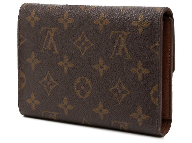 Louis Vuitton Monogram Porte Tresor Etui Papiers Wallet Small Wallets Brown Braun - Ansicht 2