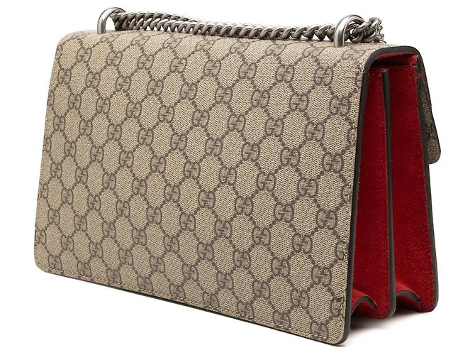 Borsa a tracolla Gucci Dionysus Medium GG Supreme Beige - vista 2