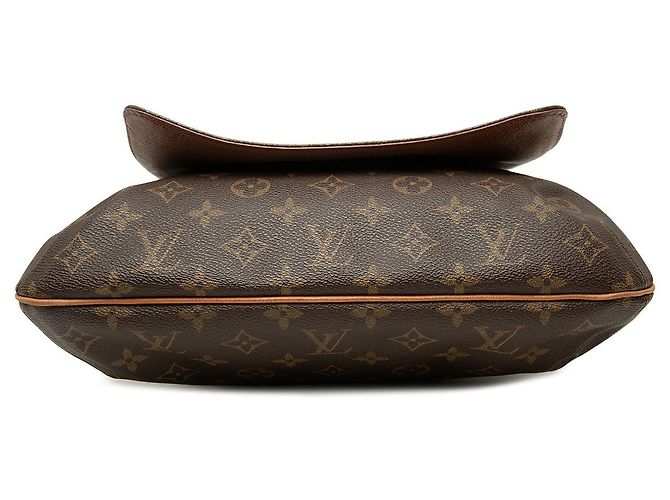 Sac bandoulière Louis Vuitton Monogram Musette Salsa GM Marron - vue 3