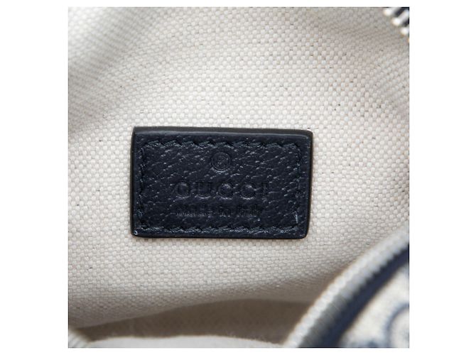 Beige Gucci Mini GG Supreme Web Ophidia Satchel - Ansicht 5