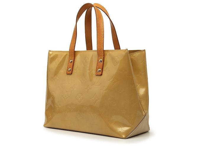 Louis Vuitton Monogram Vernis Reade PM Handtasche Beige - Ansicht 2