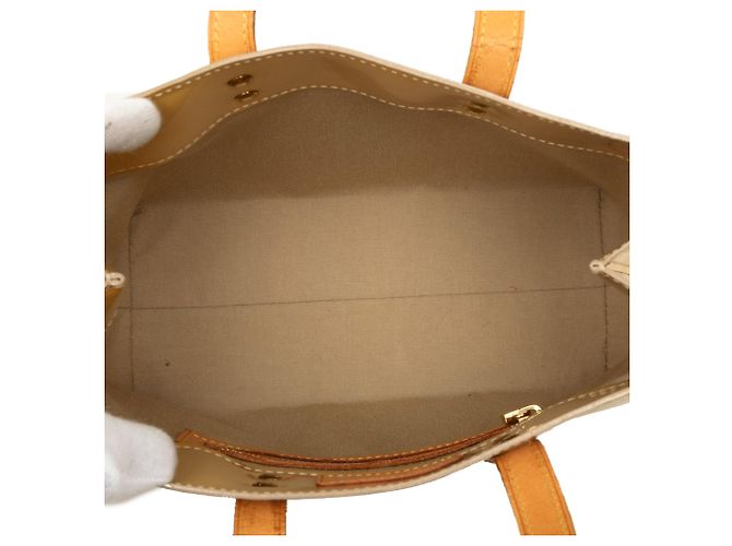 Louis Vuitton Monogram Vernis Reade PM Handtasche Beige - Ansicht 4