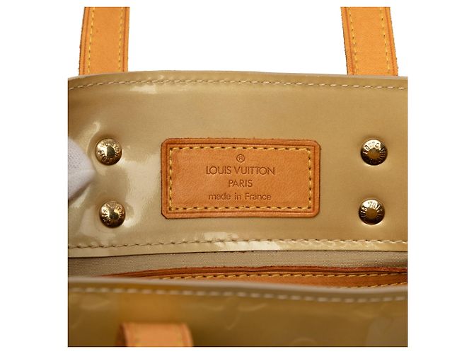 Louis Vuitton Monogram Vernis Reade PM Handtasche Beige - Ansicht 5
